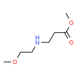 ChemSpider 2D Image | Methyl N-(2-methoxyethyl)-beta-alaninate | C7H15NO3