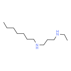 ChemSpider 2D Image | [3-(ethylamino)propyl](heptyl)amine | C12H28N2