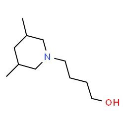 ChemSpider 2D Image | 3,5-Dimethyl-1-piperidinebutanol | C11H23NO