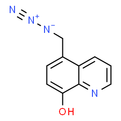 ChemSpider 2D Image | 5-(Azidomethyl)-8-quinolinol | C10H8N4O