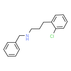ChemSpider 2D Image | benzyl[3-(2-chlorophenyl)propyl]amine | C16H18ClN