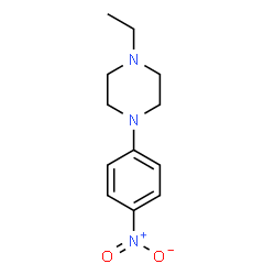 ChemSpider 2D Image | 1-ethyl-4-(4-nitrophenyl)piperazine | C12H17N3O2