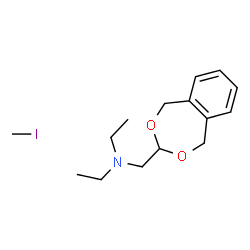ChemSpider 2D Image | N-(1,5-Dihydro-2,4-benzodioxepin-3-ylmethyl)-N-ethylethanamine - iodomethane (1:1) | C15H24INO2