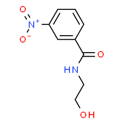 ChemSpider 2D Image | N-(2-Hydroxyethyl)-3-nitrobenzamide | C9H10N2O4