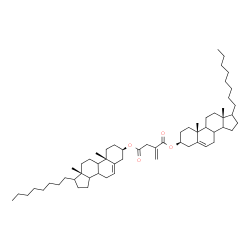 ChemSpider 2D Image | 4-[(3R,10S,13S)-10,13-Dimethyl-17-octyl-2,3,4,7,8,9,10,11,12,13,14,15,16,17-tetradecahydro-1H-cyclopenta[a]phenanthren-3-yl] 1-[(3S,10R,13R)-10,13-dimethyl-17-octyl-2,3,4,7,8,9,10,11,12,13,14,15,16,17
-tetradecahydro-1H-cyclopenta[a]phenanthren-3-yl] 2-methylenesuccinate | C59H94O4