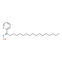 ChemSpider 2D Image | (1E)-N-Hydroxy-1-(2-pyridinyl)-1-heptadecanimine | C22H38N2O