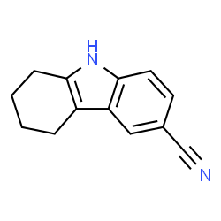 ChemSpider 2D Image | 2,3,4,9-Tetrahydro-1H-carbazole-6-carbonitrile | C13H12N2