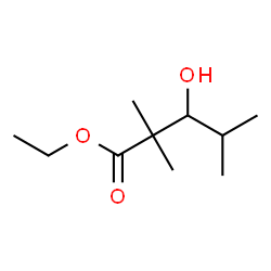 ChemSpider 2D Image | Ethyl 3-hydroxy-2,2,4-trimethylpentanoate | C10H20O3