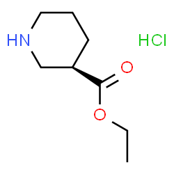 ChemSpider 2D Image | (R)-ethyl nipecotate HCl | C8H16ClNO2