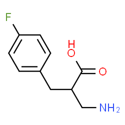 ChemSpider 2D Image | 3-Amino-2-(4-fluorobenzyl)propanoic acid | C10H12FNO2