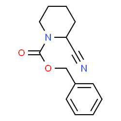 ChemSpider 2D Image | 1-CBZ-2-cyanopiperidine | C14H16N2O2