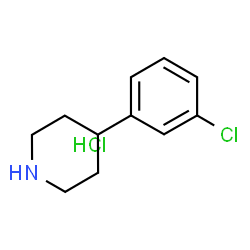 ChemSpider 2D Image | 4-(3-Chlorophenyl)piperidine hydrochloride | C11H15Cl2N