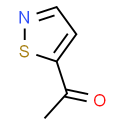 ChemSpider 2D Image | 1-(Isothiazol-5-yl)ethanone | C5H5NOS