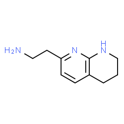 ChemSpider 2D Image | 5,6,7,8-TETRAHYDRO-1,8-NAPHTHYRIDIN-2-ETHYLAMINE | C10H15N3