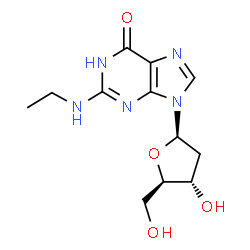 ChemSpider 2D Image | N2-Et-dG | C12H17N5O4