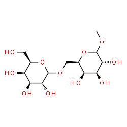 ChemSpider 2D Image | Methyl 6-O-D-galactopyranosyl-D-galactopyranoside | C13H24O11