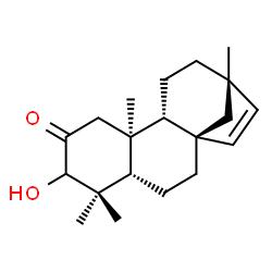 ChemSpider 2D Image | 3-hydroxy-15-beyeren-2-one | C20H30O2
