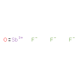 ChemSpider 2D Image | antimony oxide trifluoride | F3OSb