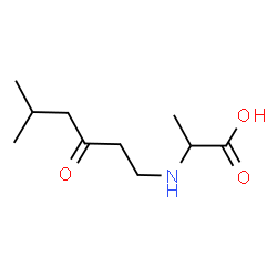 ChemSpider 2D Image | N-(5-Methyl-3-oxohexyl)alanine | C10H19NO3