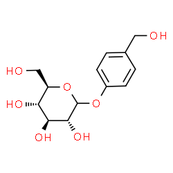 ChemSpider 2D Image | 4-glucopyranosyloxybenzyl alcohol | C13H18O7