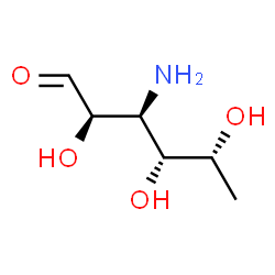 ChemSpider 2D Image | 3-amino-3,6-dideoxygalactose | C6H13NO4