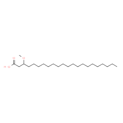 ChemSpider 2D Image | 3-Methoxydocosanoic acid | C23H46O3