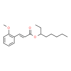 ChemSpider 2D Image | ethylhexyl methoxycinnamate | C18H26O3