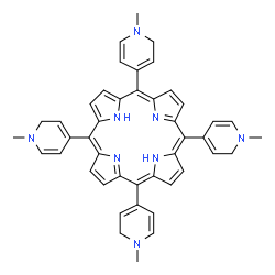 ChemSpider 2D Image | 5,10,15,20-tetrakis(1-methyl-4-pyridyl)-21H,23H-porphine | C44H42N8