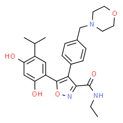 ChemSpider 2D Image | Luminespib | C26H31N3O5