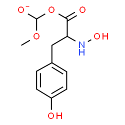 ChemSpider 2D Image | hydroxytyrosyl methyl orthoformate | C11H14NO6