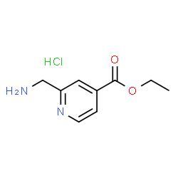 ChemSpider 2D Image | Ethyl 2-(aminomethyl)isonicotinate hydrochloride | C9H13ClN2O2