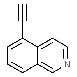 ChemSpider 2D Image | 5-Ethynylisoquinoline | C11H7N