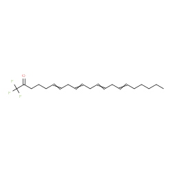 ChemSpider 2D Image | 1,1,1-Trifluoro-6,9,12,15-henicosatetraen-2-one | C21H31F3O