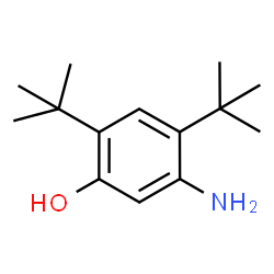 ChemSpider 2D Image | 5-amino-2,4-di-tert-butylphenol | C14H23NO