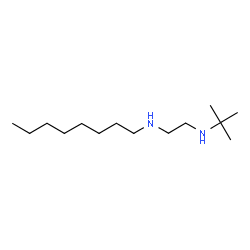 ChemSpider 2D Image | N-(2-Methyl-2-propanyl)-N'-octyl-1,2-ethanediamine | C14H32N2