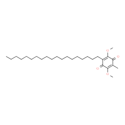 ChemSpider 2D Image | 2,5-Dimethoxy-3-methyl-6-nonadecyl-1,4-benzoquinone | C28H48O4