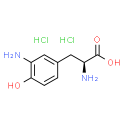 ChemSpider 2D Image | 3-Amino-L-tyrosine dihydrochloride | C9H14Cl2N2O3