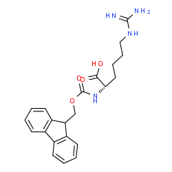 ChemSpider 2D Image | Fmoc-Har-OH | C22H26N4O4