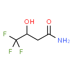 ChemSpider 2D Image | 4,4,4-Trifluoro-3-hydroxybutanamide | C4H6F3NO2