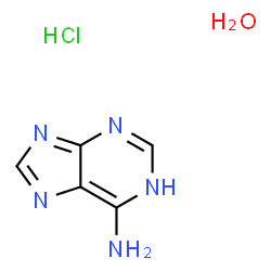 ChemSpider 2D Image | Adenine | C5H8ClN5O
