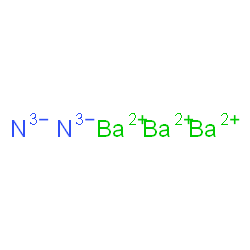 ChemSpider 2D Image | barium(+2) cation; nitrogen(-3) trihydride anion | Ba3N2