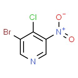 ChemSpider 2D Image | 3-Bromo-4-chloro-5-nitropyridine | C5H2BrClN2O2