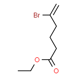 ChemSpider 2D Image | Ethyl 5-bromo-5-hexenoate | C8H13BrO2