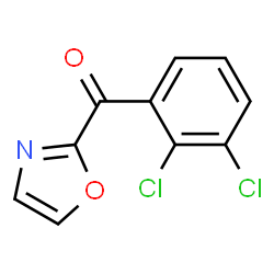 ChemSpider 2D Image | 2-(2,3-Dichlorobenzoyl)oxazole | C10H5Cl2NO2