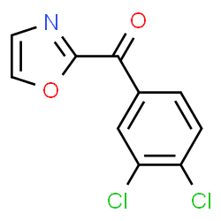 ChemSpider 2D Image | 2-(3,4-Dichlorobenzoyl)oxazole | C10H5Cl2NO2