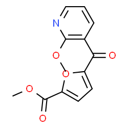 ChemSpider 2D Image | Methyl 5-(2-methoxynicotinoyl)-2- furanoate | C13H11NO5