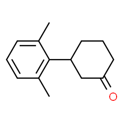ChemSpider 2D Image | 3-(2,6-Dimethylphenyl)cyclohexanone | C14H18O