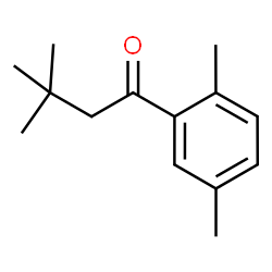 ChemSpider 2D Image | 1-(2,5-Dimethylphenyl)-3,3-dimethyl-1-butanone | C14H20O