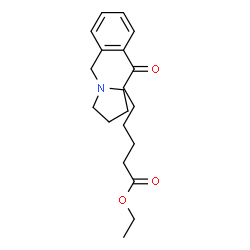 ChemSpider 2D Image | ethyl 7-oxo-7-[2-(pyrrolidinomethyl)phenyl]heptanoate | C20H29NO3