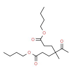 ChemSpider 2D Image | Dibutyl 4-acetyl-4-methylheptanedioate | C18H32O5